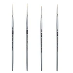 Zem Brush Golden Taklon Detail Set Liners 20/0, 10/0 And Mini 10.... Fixed Price $20.24.
