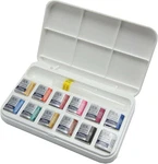Winsor & Newton Cotman Half Pan With 12 Colors Water Brush. Fixed Price $23.94.