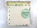 Prima Build Book 4 Canvas Chipboard Sheets Plus 2 Acrylic Scalloped Edge New. Fixed Price $14.26.