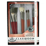 Royal And Langnickel Camel Hair Ceramic Glaze Brush Set (pack Of 16). Fixed Price $40.32.