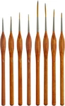 Art Supply 8PC Taklon Detail Liner Brush Set With Triangular Comfort Grips. Fixed Price $15.25.