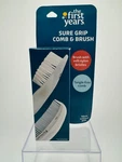 The First Years Sure Grip Kids Tangle Free Comb & Brush Soft Nylon Bristle Set. Fixed Price $14.99.