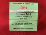 Sealed Kodak Eastman Tri-x Reversal Safety Film 7278 Cartridge 100FT (18H). Fixed Price $59.99.