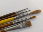 Vtg Lot Of Duncan Ceramic Paint Brushes 500 Series England. Fixed Price $26.00.