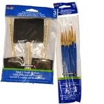 Plaid 44278 Artist Detail 10 Piece Paint Brush Set & 44269 Foam. Fixed Price $12.99.