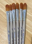 Loew Cornell American Painter 4600 Size 1/2 Oval Wash Taklon Brush New. Fixed Price $9.75.