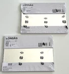 Lot 2 Ikea Lonsas 5" X 7" Decorative Wall Mirrors 304.736.96 New. Fixed Price $13.27.
