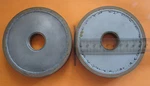 Mint Indo Maxima Ait Glass Roughing Wheel 110MM Od 25MM Arbor 15MM Wide. Fixed Price $99.00.