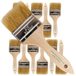12 Pk- 1/2 Inch Chip Brushes For Paint, Stains,varnishes,glues,gesso. Fixed Price $12.99.
