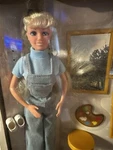 Nib Nicole Clone Barbie Doll Artist Painter Play Set Brushes, Easel Etc. Fixed Price $28.95.