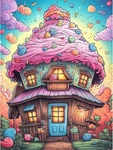1TONINE 5D Diy Pink Diamond Art Painting Kits For Adults-full Drill Round Ice Cr. Fixed Price $15.71.