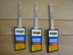 3 Ea- Corona 1/2" Oxlite Pro Angle Sash Paint Brush, Ox'n Bristle, Made Usa. Fixed Price $69.90.