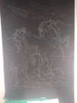 * Tri Chem 8822 Jumping Horses Velveteen Picture 1824. Fixed Price $9.50.
