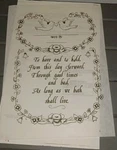* Tri Chem 8981 'to Have And Hold' Picture Paint 9X12 Inch Wedding. Fixed Price $15.00.