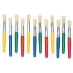 Plastic Handle Jumbo Chubby Brushes For Kids Painting Multipack (12 Pack),. Fixed Price $29.38.