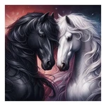 Sjutouci Horse Diamond Art Kits For Adults, 12X12 Inches, Multicolored. Fixed Price $15.99.
