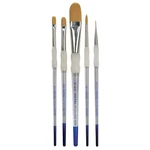 Royal & Langnickel Soft Grip Gold Taklon Starter Brush Set. Fixed Price $16.99.