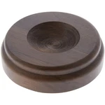Plymor Revolving Walnut Round Wood Base W/ 2" Circle For Sphere 4" X 1.125". Fixed Price $66.63.