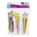 Imaginarium 20-COUNT Paint Brush Set. Fixed Price $16.99.