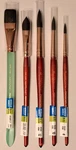Princeton Neptune Synthetic Squirrel Watercolor Paint Brushes - Set Of 5. Fixed Price $61.99.
