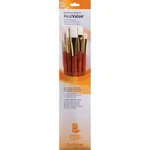 Princeton Artist Brush Synthetic White Taklon Real Value SET-5/PKG. Fixed Price $18.03.