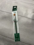 Plaid One Stroke Gold Nylon Size 12 Flat Paint Brush. Fixed Price $12.00.